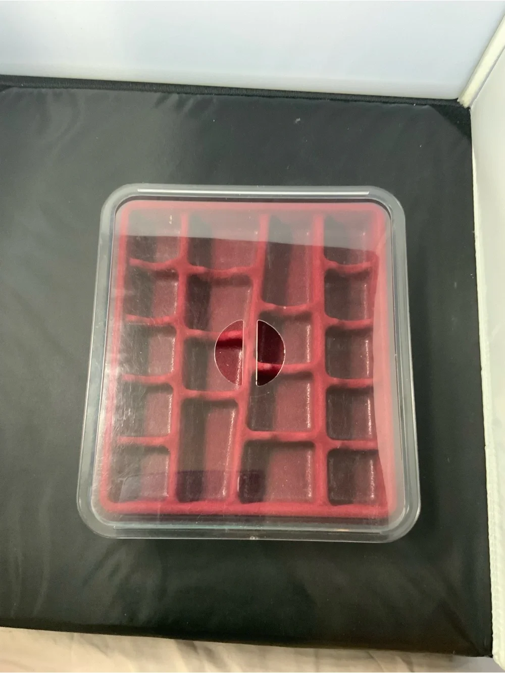 Set of 3 Plastic Stackable Jewelry Organizers - Vintage